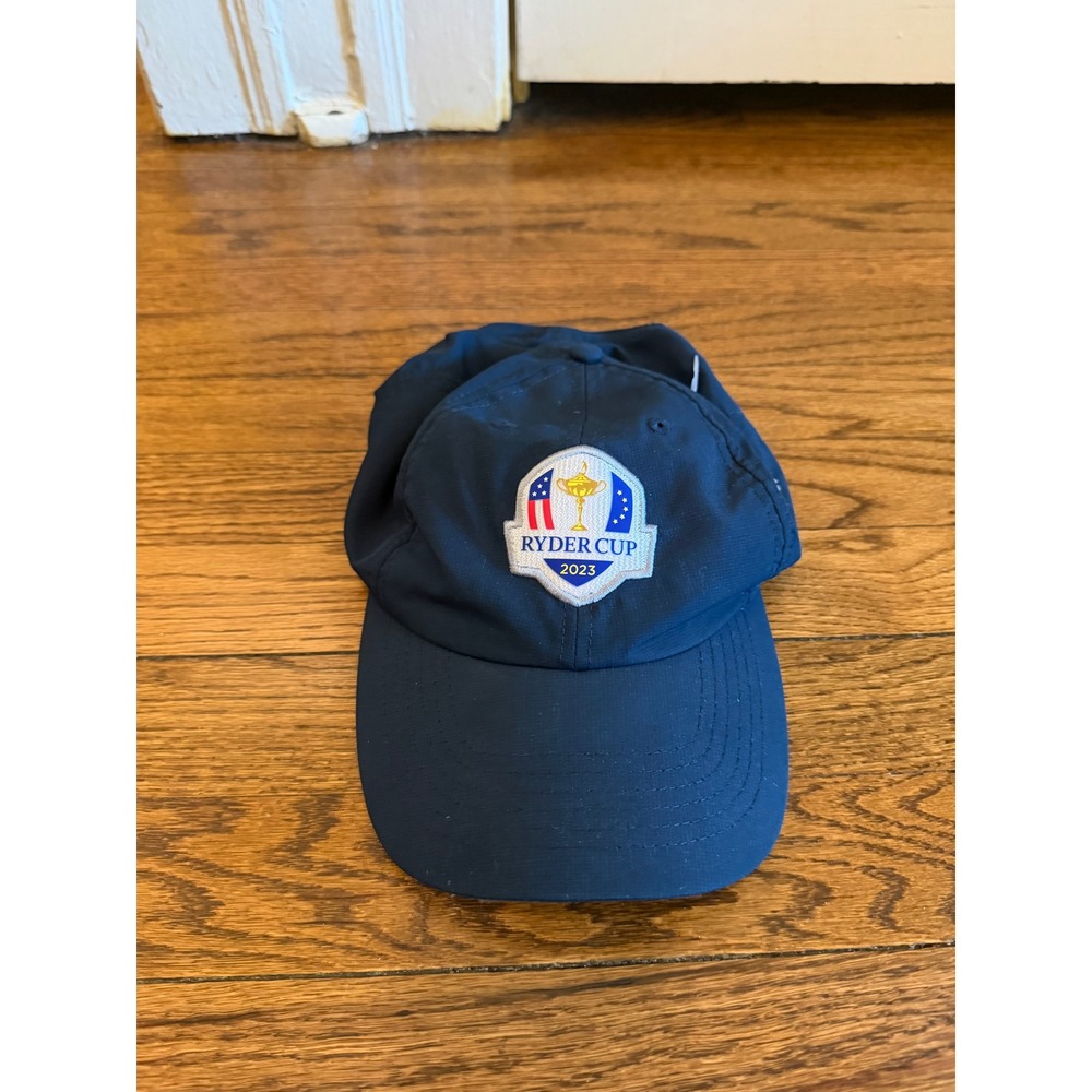 Imperial Ryder Cup 2023 Marco Simone Rome Italy Golf Hat Navy Blue Adjustable